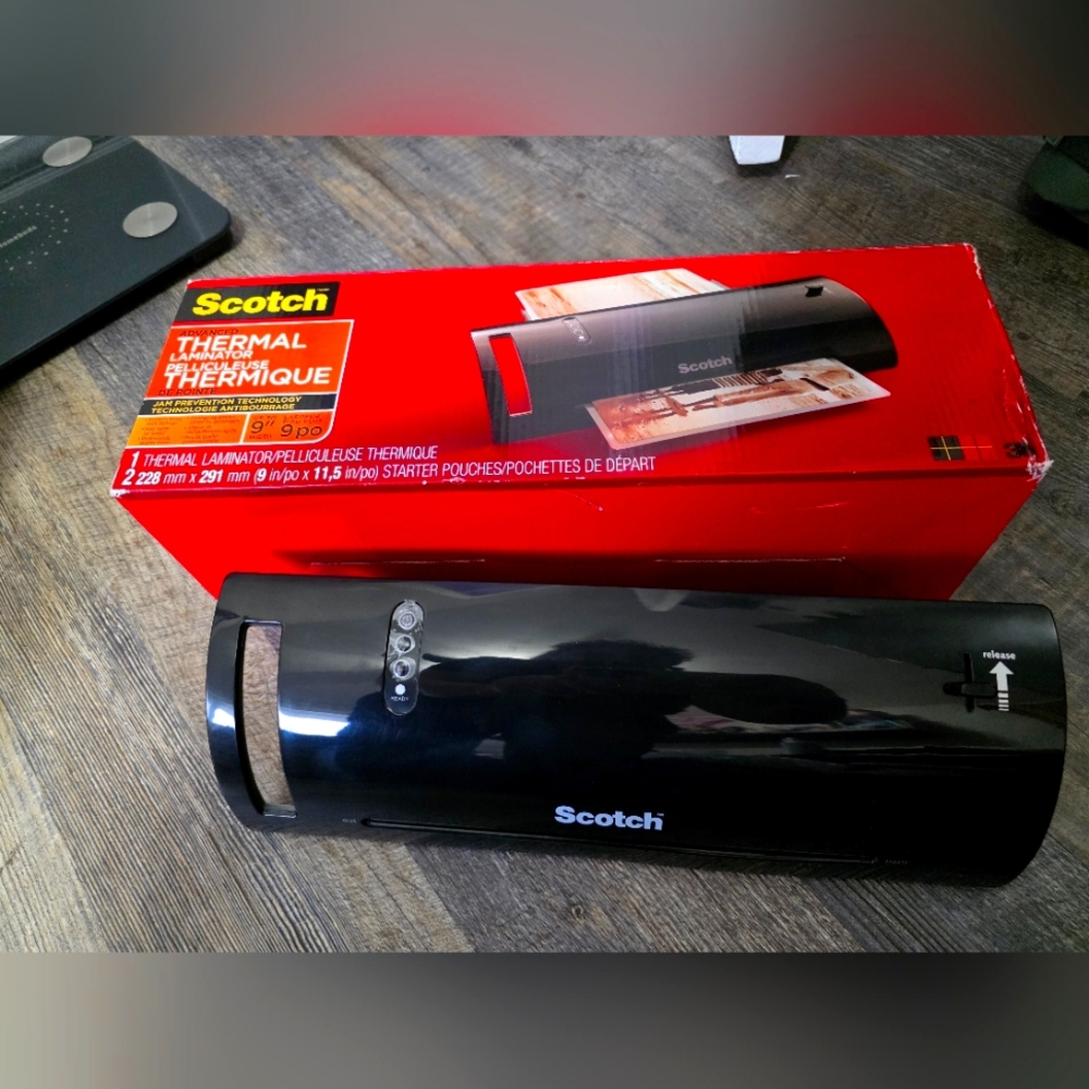 Scotch EUC Black Thermal Laminator